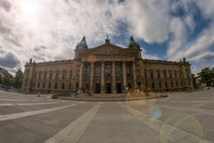Bundesverwaltungsgericht in Leipzig lizenzfreies stockfoto Bundesverwaltungsgericht in Leipzig lizenzfreies stockfoto