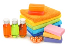 Bunter Badekurort lizenzfreies stockbild Bunter Badekurort lizenzfreies stockbild