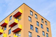 Bunter Wohnungsausgangs- und -hausmoderner Wohnerrichtenarchitekturraum lizenzfreie stockfotografie Bunter Wohnungsausgangs- und -hausmoderner Wohnerrichtenarchitekturraum lizenzfreie stockfotografie