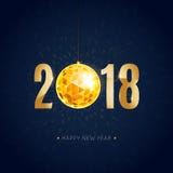 Buon anno 2018 royalty illustrazione gratis Buon anno 2018 royalty illustrazione gratis