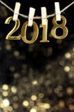 Buon anno 2018 fotografia stock Buon anno 2018 fotografia stock