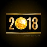 Buon anno 2018 illustrazione vettoriale Buon anno 2018 illustrazione vettoriale