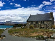 Buon pastore Church in Nuova Zelanda immagine stock Buon pastore Church in Nuova Zelanda immagine stock