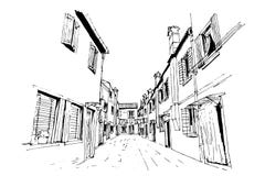 Burano Insel, Venedig, Italien lizenzfreie abbildung Burano Insel, Venedig, Italien lizenzfreie abbildung