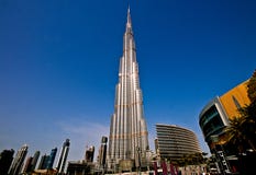 Burj Khalifa wierza zdjęcia stock Burj Khalifa wierza zdjęcia stock