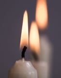 Burning Candles Royalty Free Stock Photo
