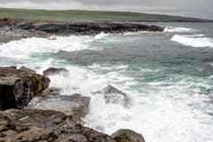 Burren region, Clare, Irlandia w Europa zdjęcia stock Burren region, Clare, Irlandia w Europa zdjęcia stock