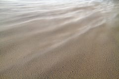 Burza piaskowa na plaży fotografia stock Burza piaskowa na plaży fotografia stock
