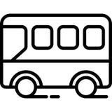 Bus Side View Icon Vector royalty free illustration Bus Side View Icon Vector royalty free illustration