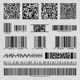 Business barcodes and QR codes royalty free illustration Business barcodes and QR codes royalty free illustration