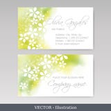 Business Card Templates. Vector Illustration Stock Photography Business Card Templates. Vector Illustration Stock Photography