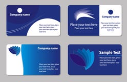 Business cards templates vector illustration Business cards templates vector illustration