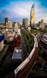 The business center area in Bangkok city Stock Photography The business center area in Bangkok city Stock Photography