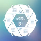Business concept. Circle puzzle infographic. Template for cycle diagram, graph, presentation and round chart. Stock Photography Business concept. Circle puzzle infographic. Template for cycle diagram, graph, presentation and round chart. Stock Photography