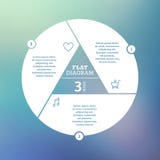 Business concept. Circle puzzle infographic. Template for cycle diagram, graph, presentation and round chart. Stock Photos Business concept. Circle puzzle infographic. Template for cycle diagram, graph, presentation and round chart. Stock Photos