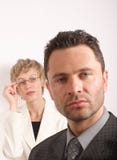 Business Couple Portrait Stock Image Business Couple Portrait Stock Image