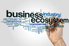 Free Business Ecosystem Word Cloud Concept On Grey Background Royalty Free Stock Images - 90729479