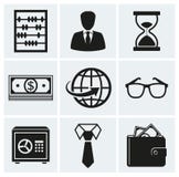 Business and finance icons. Vector set. stock illustration Business and finance icons. Vector set. stock illustration