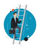 Business leader concept illustration royalty free illustration Business leader concept illustration royalty free illustration