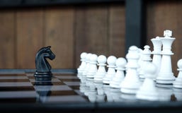 Business leader and confrontation solve problems concept Chess b royalty free stock image Business leader and confrontation solve problems concept Chess b royalty free stock image