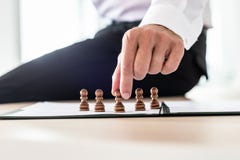 Business leader making human resources decisions royalty free stock photos Business leader making human resources decisions royalty free stock photos