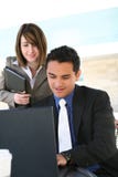 Business Man and Woman Team stock photo Business Man and Woman Team stock photo