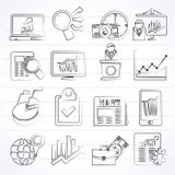 Business and Market analysis icons Stock Photography Business and Market analysis icons Stock Photography
