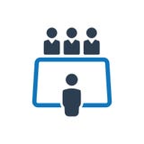Business Meeting Icon Royalty Free Stock Photos Business Meeting Icon Royalty Free Stock Photos
