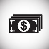 Business money icon on white background for graphic and web design, Modern simple vector sign. Internet concept. Trendy symbol for vector illustration Business money icon on white background for graphic and web design, Modern simple vector sign. Internet concept. Trendy symbol for vector illustration