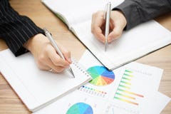 Business people in the middle of the working process royalty free stock images Business people in the middle of the working process royalty free stock images