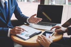 Business people team discuss and analyzing on meeting to planning investment project working and presentation strategy of business stock photography Business people team discuss and analyzing on meeting to planning investment project working and presentation strategy of business stock photography