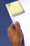 Business Plan. Hand holding business plan and blue sky Business Plan. Hand holding business plan and blue sky