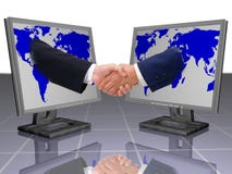 BUSINESS SHAKE HANDS