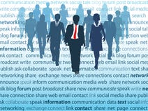 Business social media network people concepts vector illustration Business social media network people concepts vector illustration
