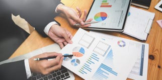 Business Team Consulting Their Marketing Plan Royalty Free Stock Image Business Team Consulting Their Marketing Plan Royalty Free Stock Image
