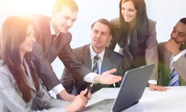 Business team discussing new ideas Stock Photography Business team discussing new ideas Stock Photography