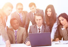 Manager and business team in office Stock Images Manager and business team in office Stock Images