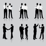 Business Team Silhouette Collection stock illustration Business Team Silhouette Collection stock illustration
