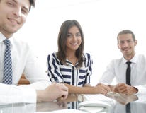 Business team working in office. stock image Business team working in office. stock image