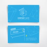 Business visit card royalty free illustration Business visit card royalty free illustration