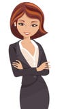 Business Woman With Folded Arms
