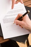 Business Woman Signing A Contract Royalty Free Stock Photo Business Woman Signing A Contract Royalty Free Stock Photo