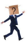 The businessman asking questions in business concept stock image The businessman asking questions in business concept stock image