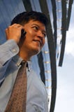 Businessman On Cell Phone