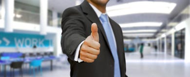 Businessman Thumbs up Royalty Free Illustration Businessman Thumbs up Royalty Free Illustration