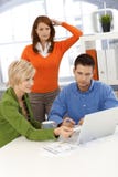 Businessteam working stock image Businessteam working stock image