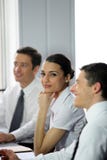 Businesswoman attending a meeting stock images Businesswoman attending a meeting stock images