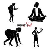 Businesswoman set. Vector Illustration Businesswoman set. Vector Illustration