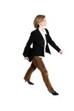 Businesswoman walking