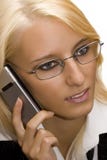 Businesswoman With Phone Royalty Free Stock Photo Businesswoman With Phone Royalty Free Stock Photo